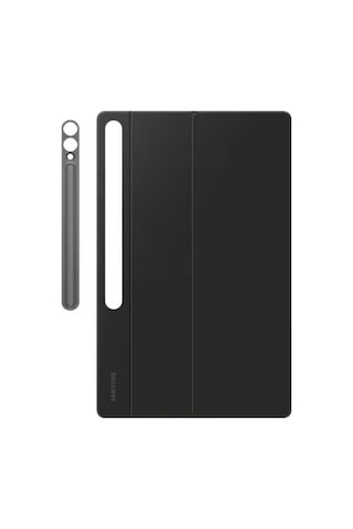 Samsung Uyumlu Galaxy Tab S10/S9 Ultra Klavyeli Mousepadli Kılıf Siyah