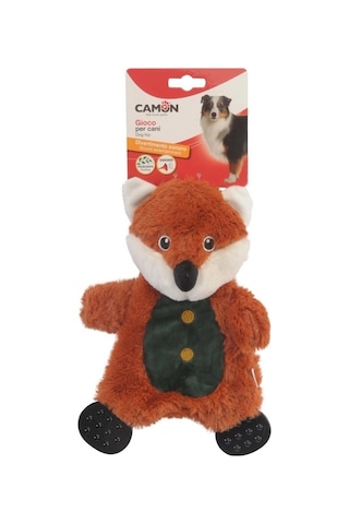 Camon Hışırtılı Ve Gıcırtılı Plastik Patili Polyester Rakun Köpek Oyuncağı 26 Cm