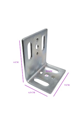 Alüminyum Cephe L Ankraj Demiri 4 Mm 200 MM