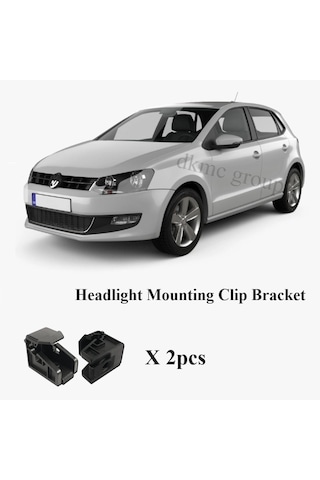 Polo Ön Sol Far Alt Bağlantı Klipsi Takım 2010 2011 2012 2013 2014 Modeller İçin