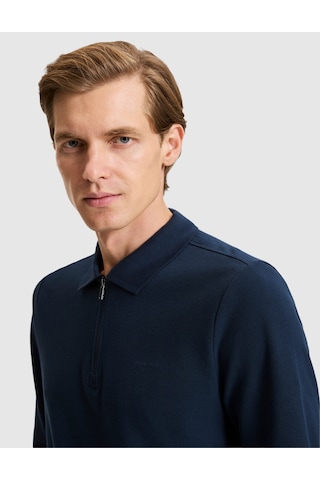 Pierre Cardin Lacivert Slim Fit Basic Sweatshirt 50334013-vr033