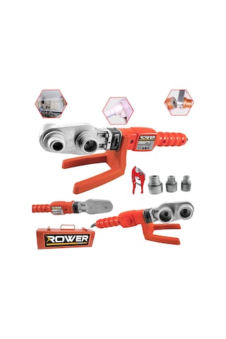 Rowermax RWRX-3026 1200 W Mini Metal Çantalı Isı Ayarlı Prc Boru Kaynak Makinesi Seti