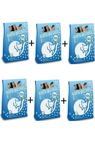 Cat's Pearls Silika Kristal Kedi Kumu 6 x 1600 G