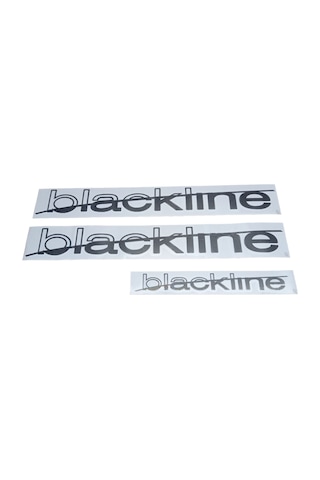 Ford Connect Blackline Yazı Etiket Çıkartması Bagaj Ve Kapılar 3 Adet
