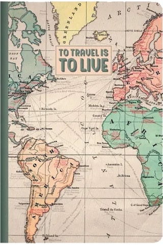 Legami A5 Çizgisiz Defter Travel K085791