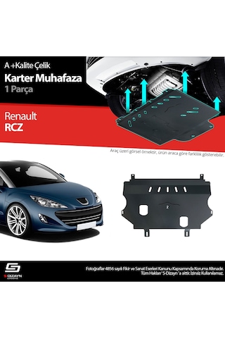 S-dizayn Peugeot Rcz Çelik Karter Muhafaza 2010-2013 A+ Kalite