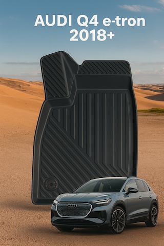 Audi Q4 E-tron 2018+ Uyumlu 3d Oto Paspas Premium