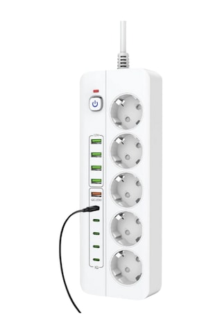 P13 Akıllı Priz Uzaktan Kontrol, Zamanlayıcı, Enerji Tasarruflu Akıllı Ev Prizi Hzlstore-1467 1.8 M