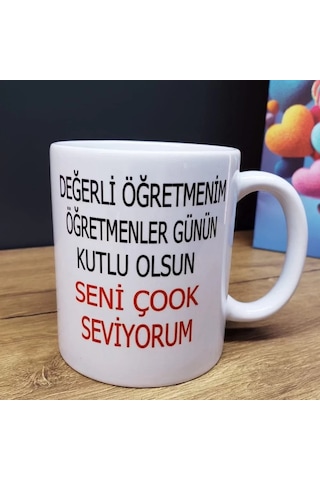 Öğretmenler Günü Tasarımlı Kupa Bardak Diğer