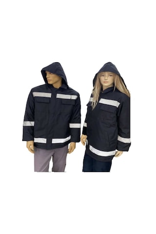 Reflektörlü Iş Güvenlik Montu-With Reflector Work Safety Jacket (521422434)