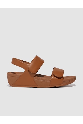 Fitflop Lulu Adjustable Fv8 Hakiki Deri Taba Kadın Sandalet