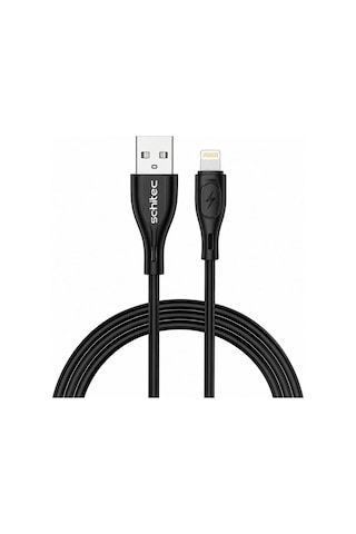 Schitec Usb-a To Lightning 30w Hızlı Data Ve Şarj Kablosu 1m Siyah Hg/c-09al 30 W