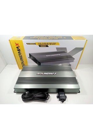 Soundmax 5 Kanal Amfi Soundmax Sx-pw5500.5 5500w Bass Kontrollü