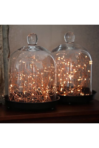 3Mt. Sarı Renkli Pilli Peri Led Dekoratif Süs Tel Led Işık