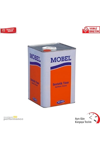 Mobel Sentetik Tiner 10 Litre Teneke 7,8 Kg