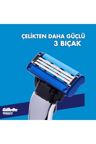 Gillette Mach3 Turbo Yedek Tıraş Bıçağı 12'li