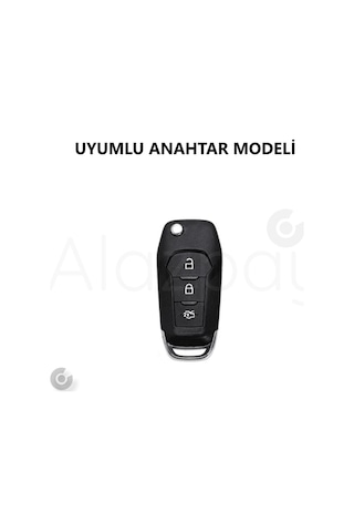 Ford Mondeo Kuga Focus Fiesta Puma Ranger Ecosport B Max C Max S Max Silikon Desenli Anahtar Kılıfı