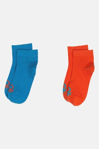 United Colors Of Benetton Benetton 2 Li Babet Çorap Bnt-b24093 Kırmızı