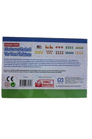 Manyetik Matematik Seti Ve Yazı Tahtası