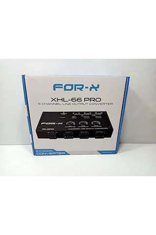 6 Kanal Deck Çevirici For-x Xhl-66pro 6 Kanal Amfi Dönüştürücü