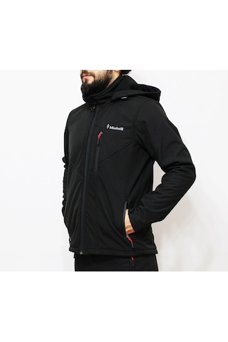 Mudwill Softshell Erkek Mont Ceket Siyah
