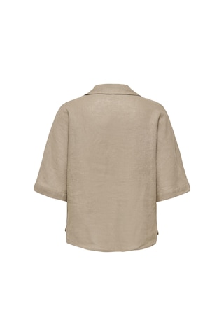 Onltokyo Lıfe Ss Lınen Bl Shırt Pnt Noos Kahverengi Renk