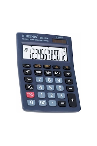 Rubenis SB-1216 Masaüstü 12 Hane Hesap Makinesi