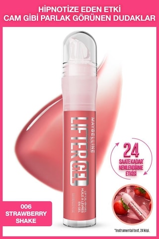 Lifter Gel Ekstra Parlak Ve Nemlendirici Dudak Parlatıcısı - 06 Strawberry Shake 3600531721022-11312