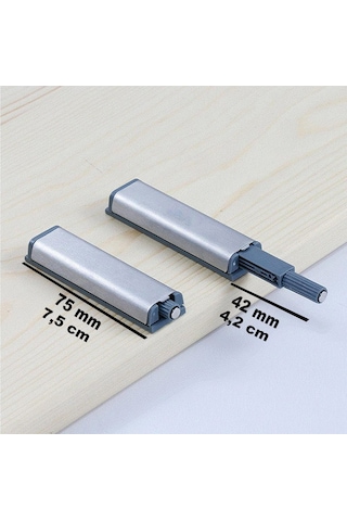 Weblonya Dolap Kilidi Kapak Bas Aç Hırdavat Mıknatıslı Kapak 8170