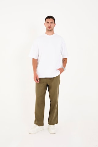 Rocqerx R-4419 Fermuarlı Baggy Pantolon Haki
