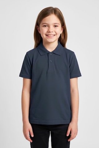 Modanino Kız Çocuk T-shirt %100 Pamuk Ve Okul Tarz 6-16 Yaş 12784mrt Koyu Lacivert