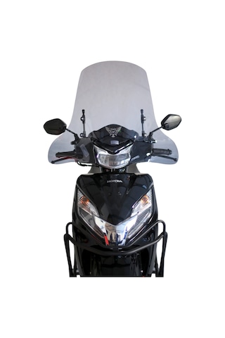 ABV Honda Aktiva El Korumalı Füme Tur Camı 59 x 72.5CM (23-25) + Bağlantı Ekipmanı