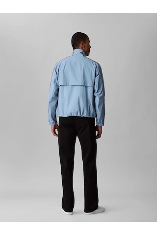 Calvin Klein Ls Crınkle Stand Collar Track Ja Mavi Erkek Ceket