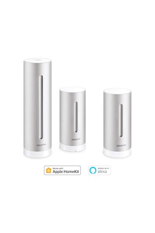 Kablosuz Dış Mekan Sensörü + Ek Modüle Sahip Netatmo İç Ve Dış Hava Durumu İstasyonu, Amazon Alexa, Google Home Ve Apple Homekit İle Uyumlu, Nbu-nws-nım-eu