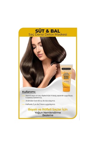 Süt & Bal Detox Saç Maskesi 100 Ml