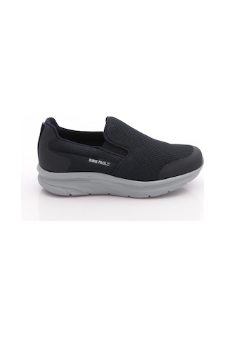 King Paolo D1114 Erkek High Step Keten Ayakkabı Lacivert