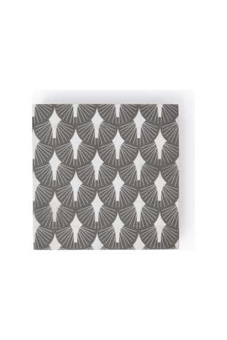 Yargıcı Çiçek Desenli Kare Bardak Altlığı 10x10 Cm 26knhs1019m St