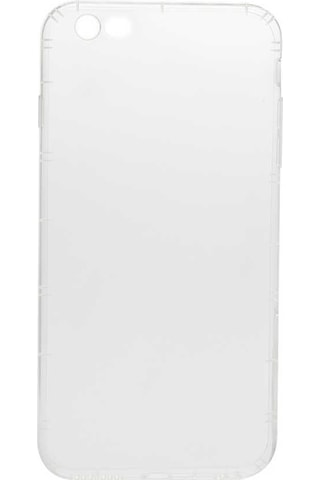 Apple Uyumlu iPhone 6 Plus Kılıf Zore Süper Silikon Kapak Renksiz