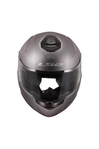 Ls2 Strobe 2 Çene Açılır Motosiklet Kaskı Mat Titanyum