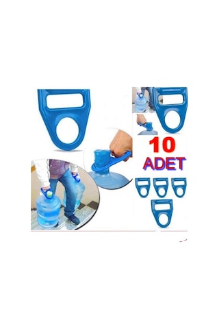 Damacana Tutacağı 10 Adet Damacana Su Sebili Taşıma Aparatı Mavi