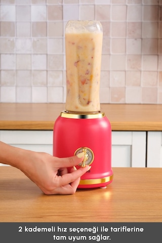 Karaca Retro Personal Kişisel Smoothie Blender
