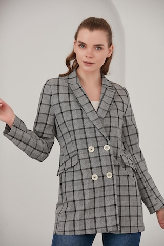 Alexander Gardi Alexandergardı Ekoseli Blazer Ceket (B22-20401)