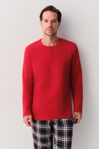 Suwen Robert Erkek Pijama Takımı Sh263066601352 Lacivert Ekose