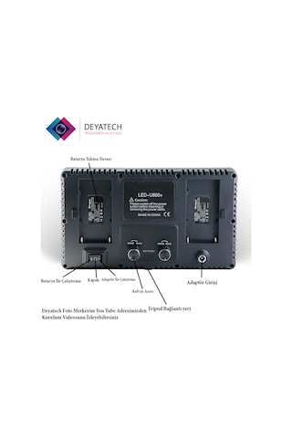 Deyatech Pro Led 600 Stüdyo Işığı