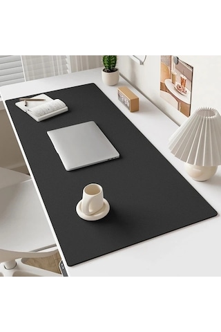 Elmpaly Saf Beyaz Masaüstü Örtüsü 1063x2362 Cm Öğrenci Ve Ofis İçin Büyük Boy Mouse Pad