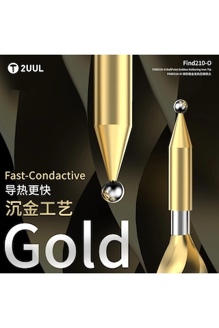 2uul Fd15 Find210-o Mikro Lehimleme İçin Ballpoint Havya Ucu