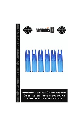 Premium Tamirat Ürünü Tasarım Öğesi Salon Parçası 30010272 Monk Arkalık Fıber Pkt-12 Çok Renkli