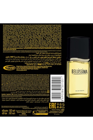 Bellissima Kadın Parfüm EDT 60 ML + Sprey Deodorant 3 x 150 ML