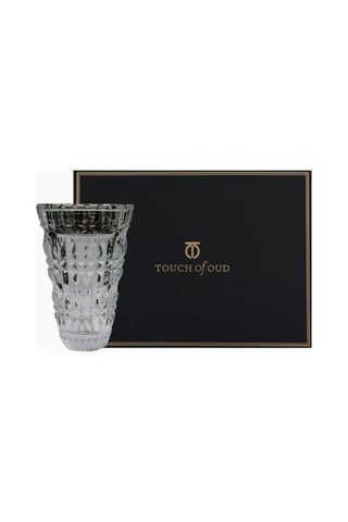 Touch Of Oud Crystal Oud Burner Set Kristal Buhurdan, Stand Ve Maşa Seti