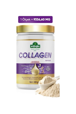 Arifoğlu Collagen Peptides Kolajen Takviye Edici Gıda 300 G